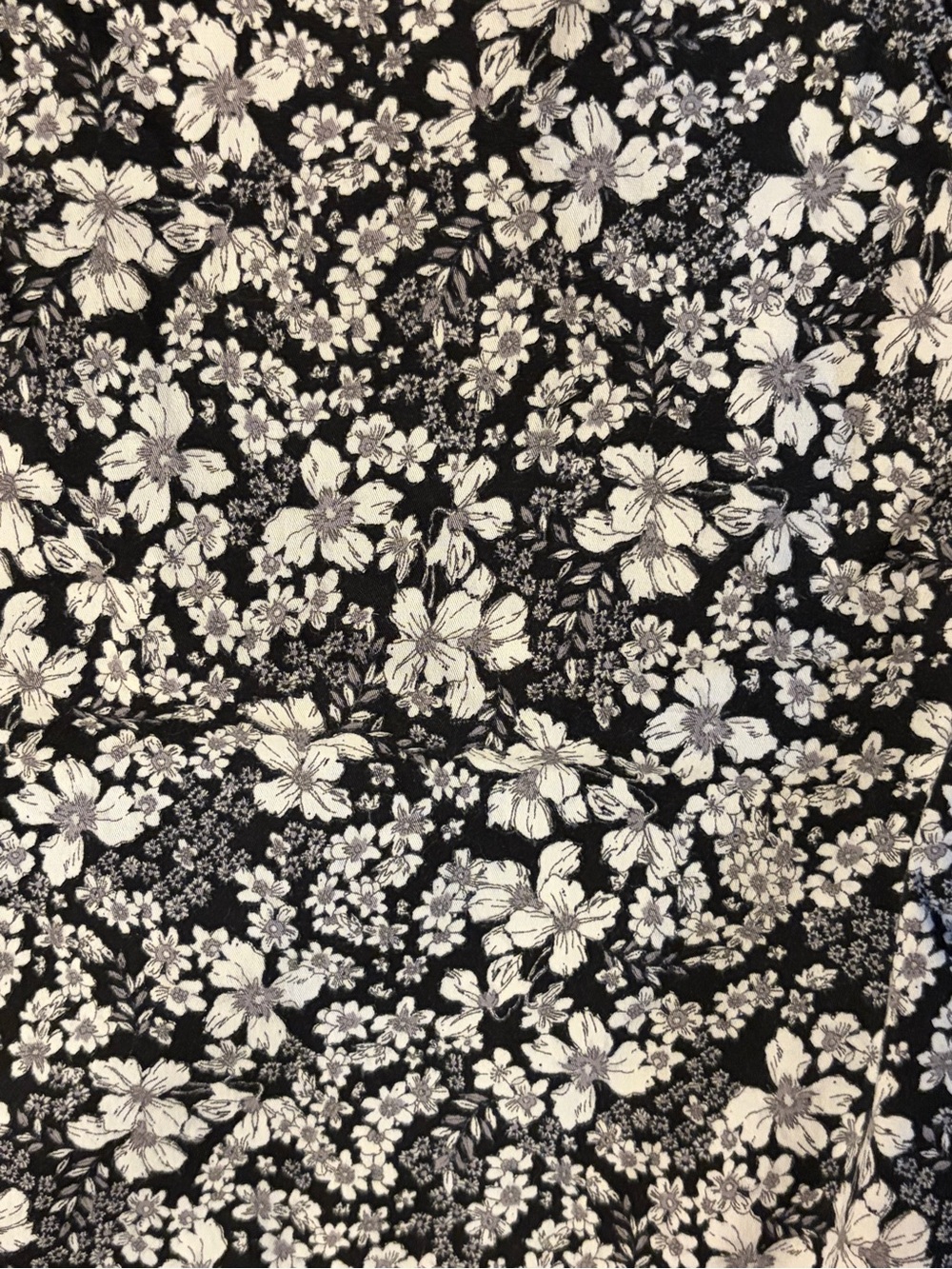 ๐ Karen Scott Black and White Floral Skort - 16 NWOT - Picture 5 of 5